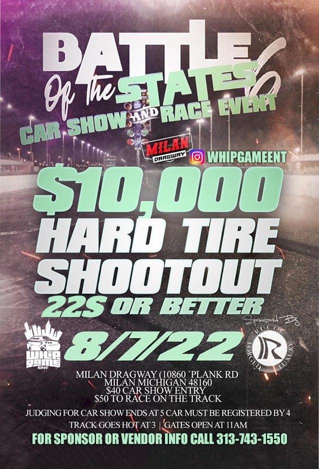 BATTLE OF THE STATES 6 $10,000 TO WIN – CAR SHOW & RACE EVENT