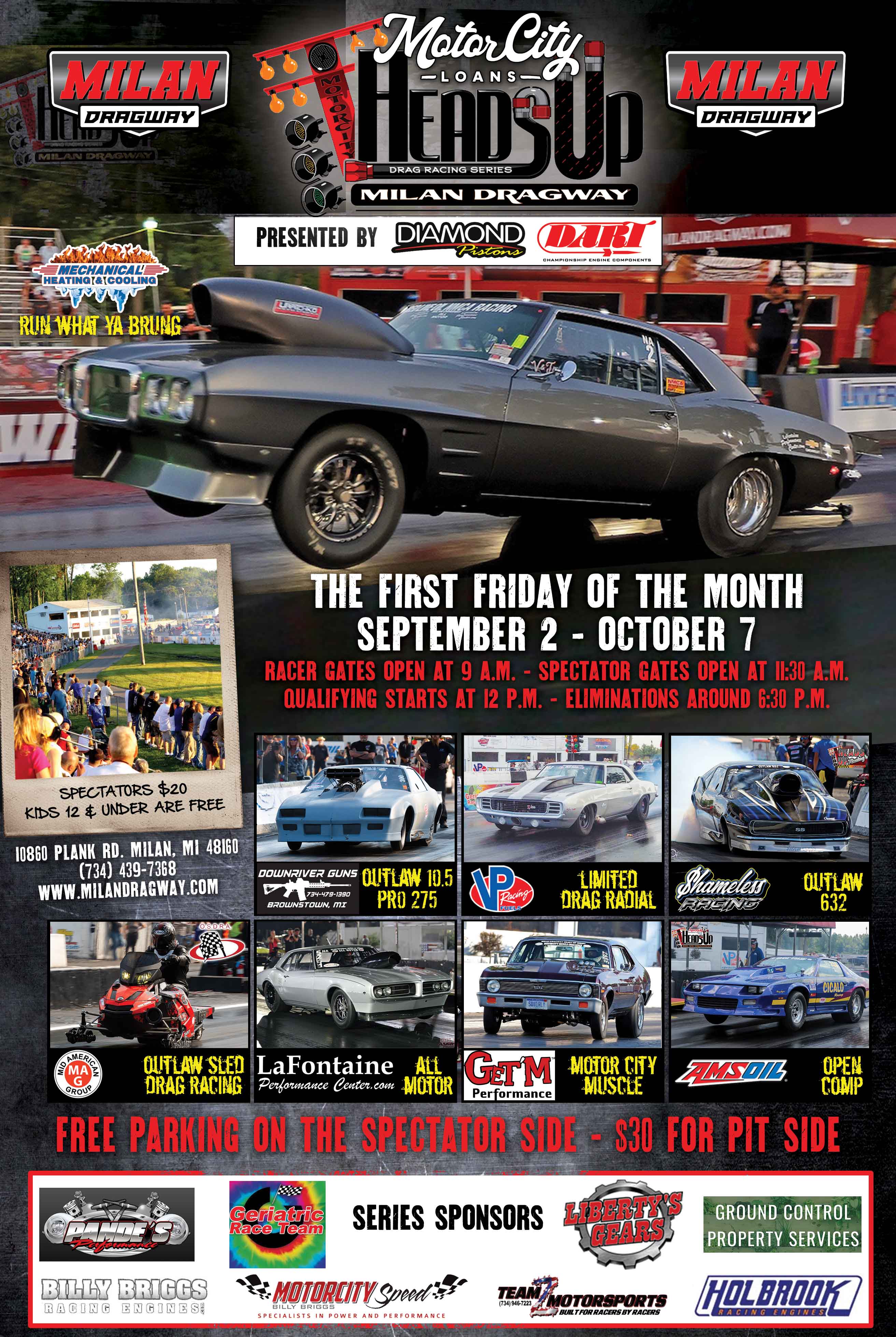 THE LAST 2022 HEADS UP RACE Milan Dragway