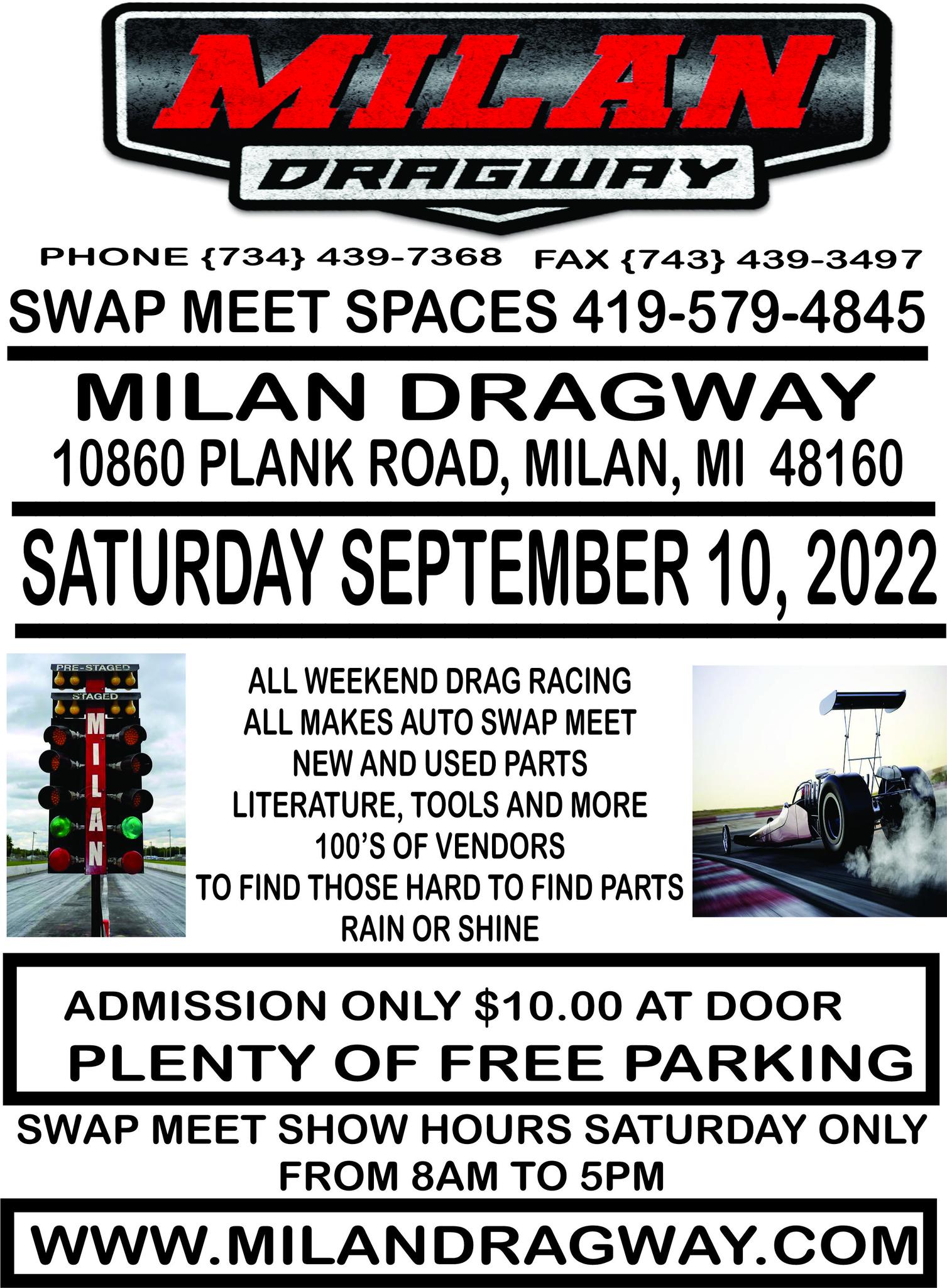 HUGE SWAP MEET THIS SATURDAY