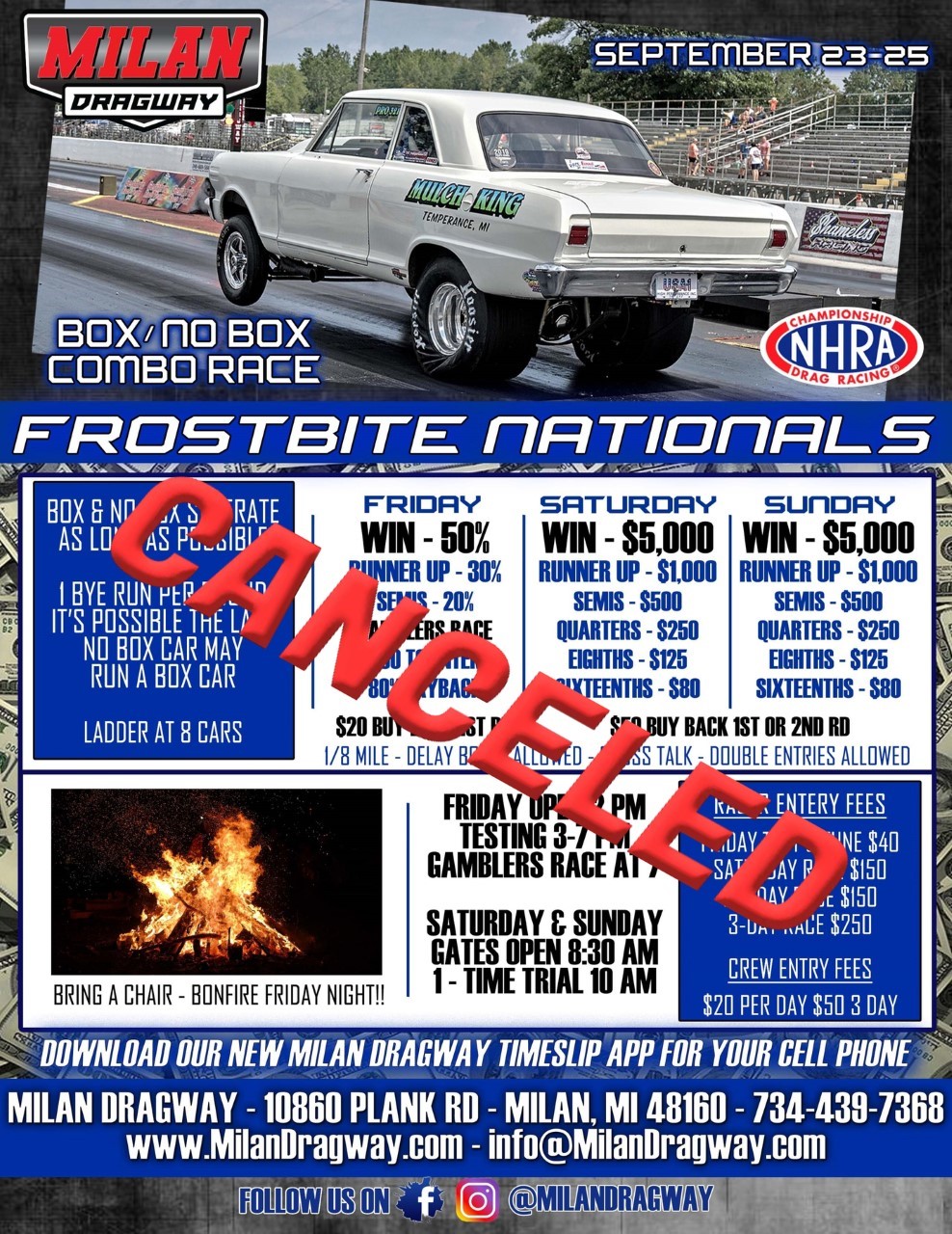 UPDATE: This Weeks Frostbite Nationals Have Been Cancelled