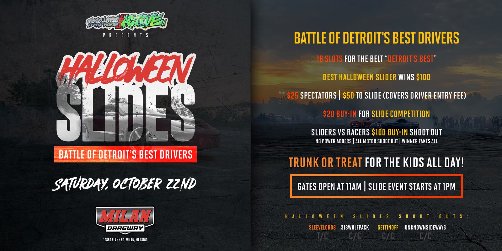 Racing Schedule Milan Dragway