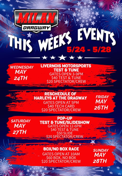 Memorial Day Weekend Events