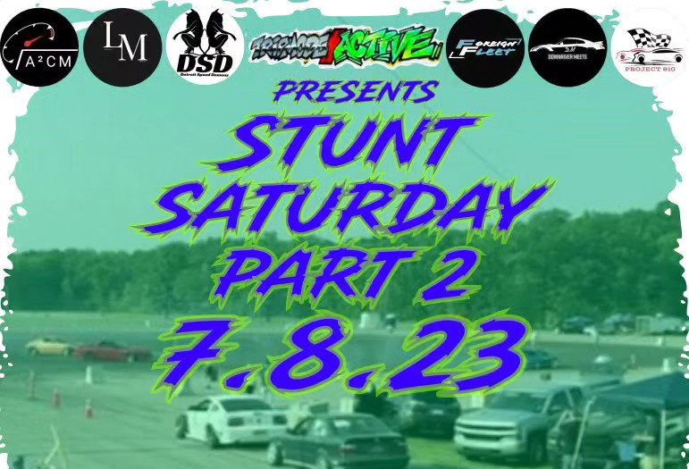Tee’s Garage Stunt Saturday Part 2 This Saturday!