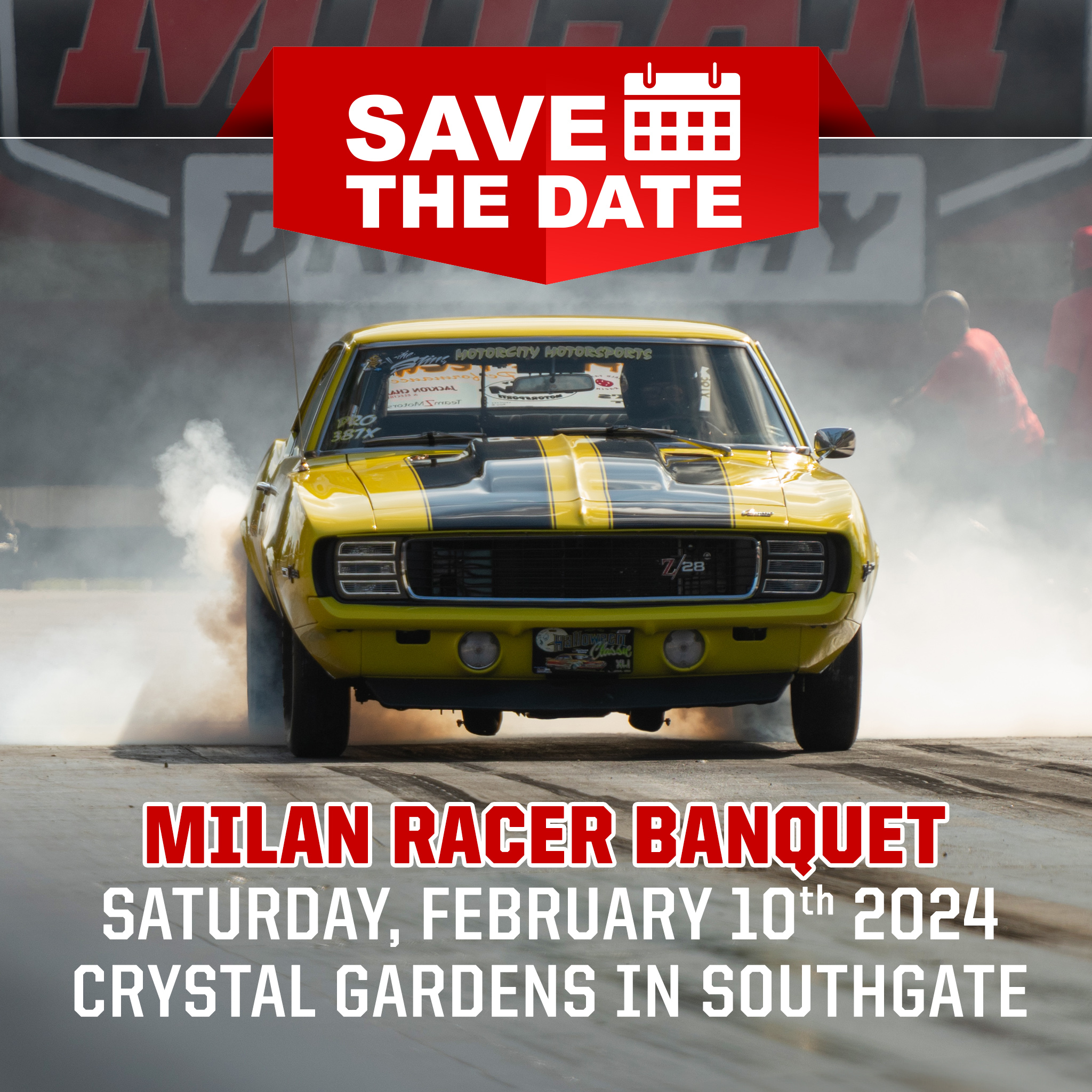 Save The Date: Milan Racer Banquet